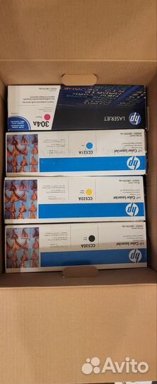 Картриджи CC530A, CC531A, CC532A, CC533A