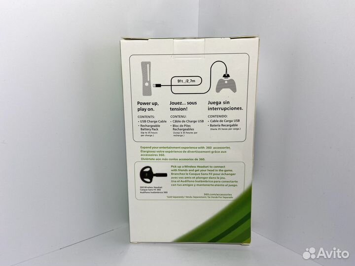 Аккумулятор xbox 360