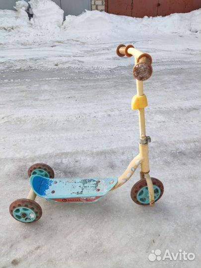 Самокат детский трехколесный