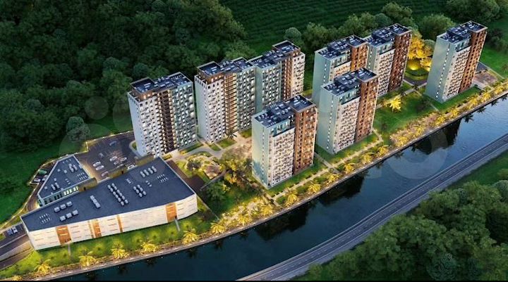 Квартира-студия, 29,7 м², 6/15 эт.