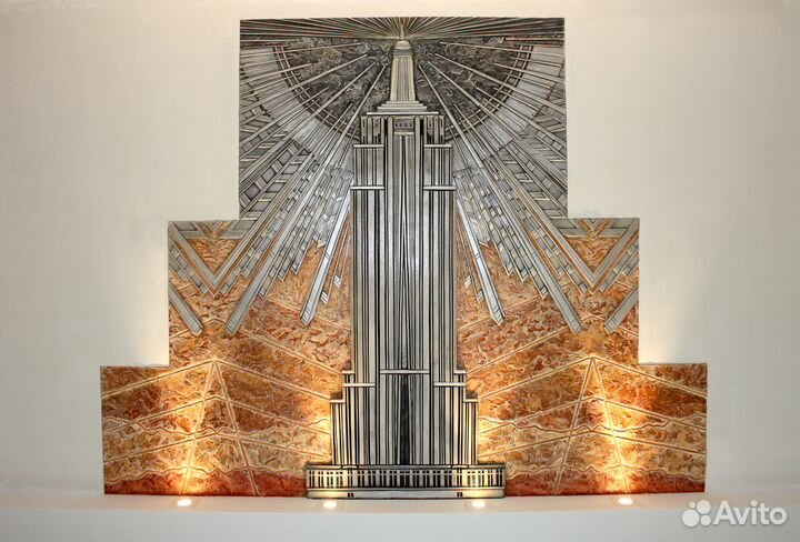 Художественная роспись. Барельеф