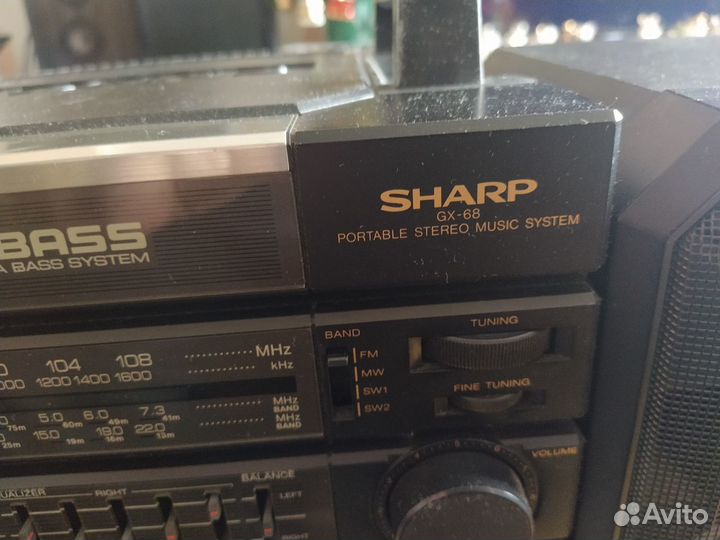 Наклейки на sharp GX-68