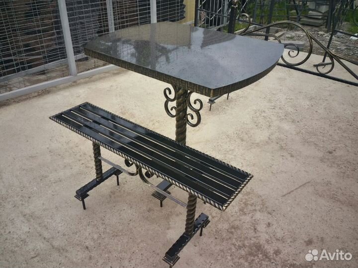 Лавки,Столы, на могилу металлические