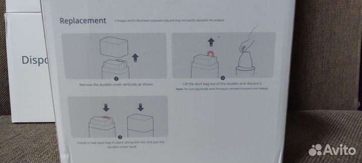 Мешки Dust Bag Roborock S7MaxV Ultra / Q7 Max+