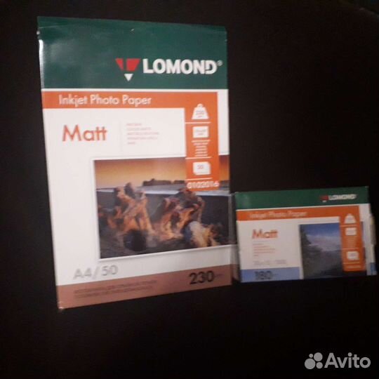Фотобумага lomond