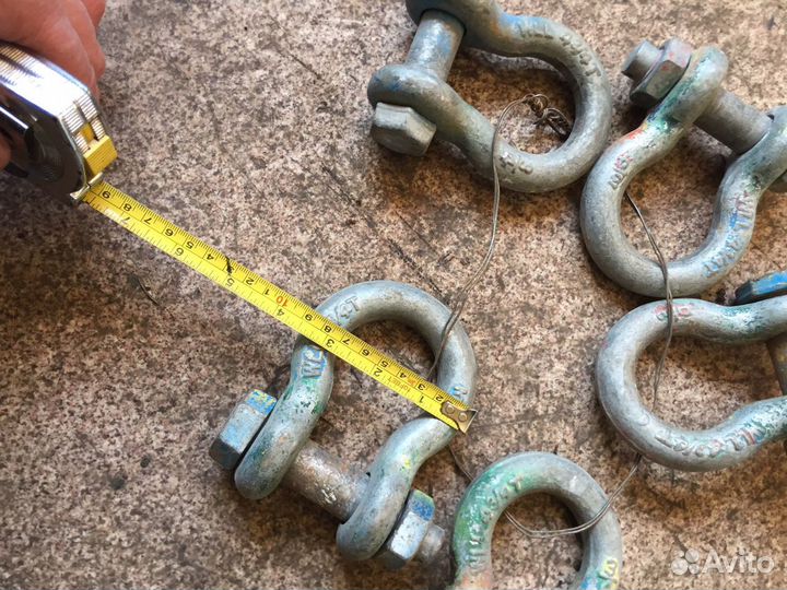 Шакли для динамимеческих и буксировочных строп