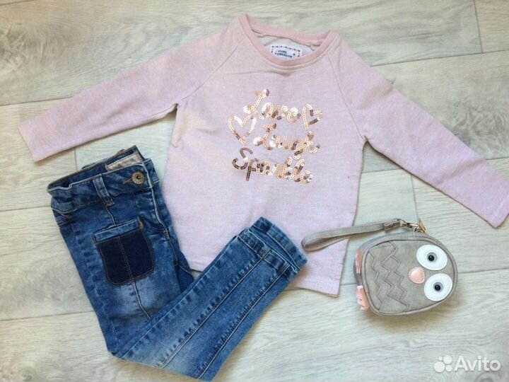 Фирменные сеты на девочку 3-4 года, 104, некст