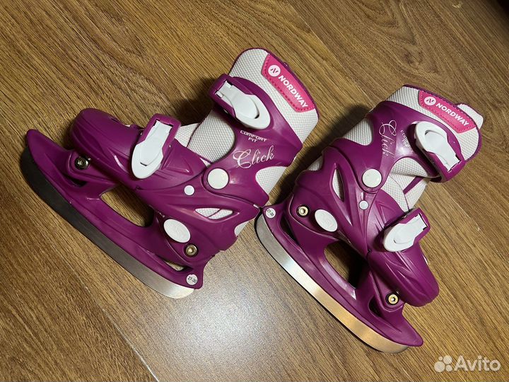 Коньки детские раздвижные