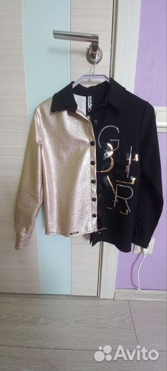 Рубашка нарядная для девочки