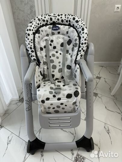 Стульчик для кормления chicco polly