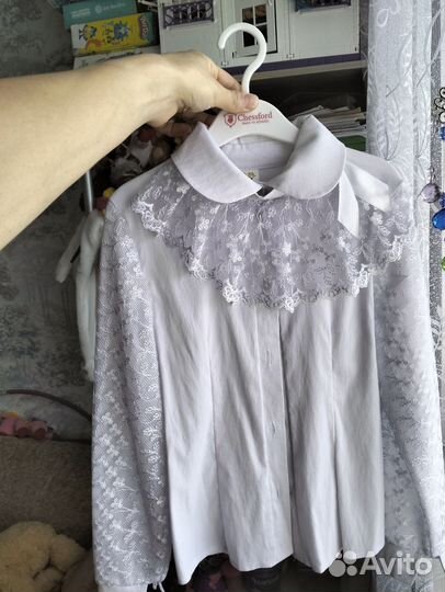 Школьная форма для девочки 134 блузка