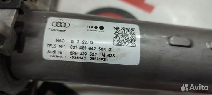 Рулевая колонка Audi Q5 8R cncd 10.06.2013