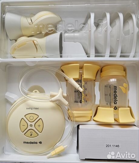 Молокоотсос электрический двойной medela