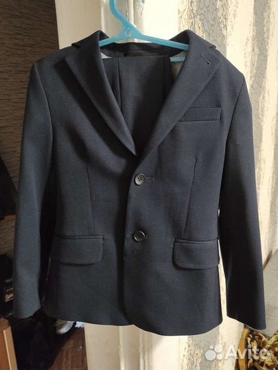 Школьный костюм для мальчика 128 синий