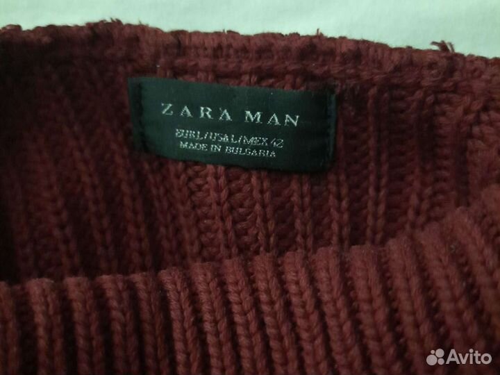 Свитер zara мужской