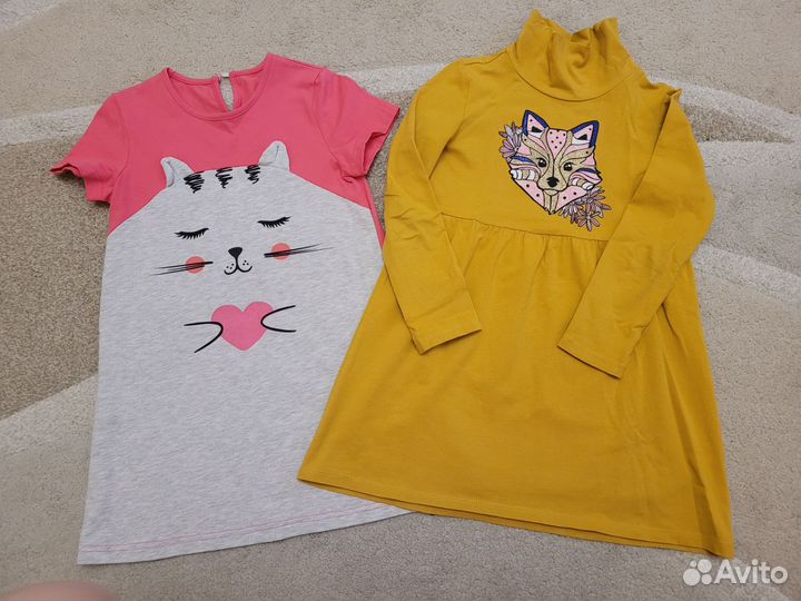 Вещи пакетом на девочку р. 116