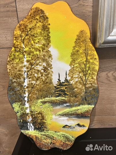 Картина из янтаря