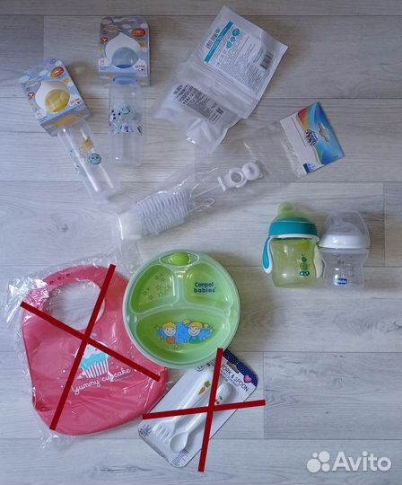 Детская посуда 0мес+