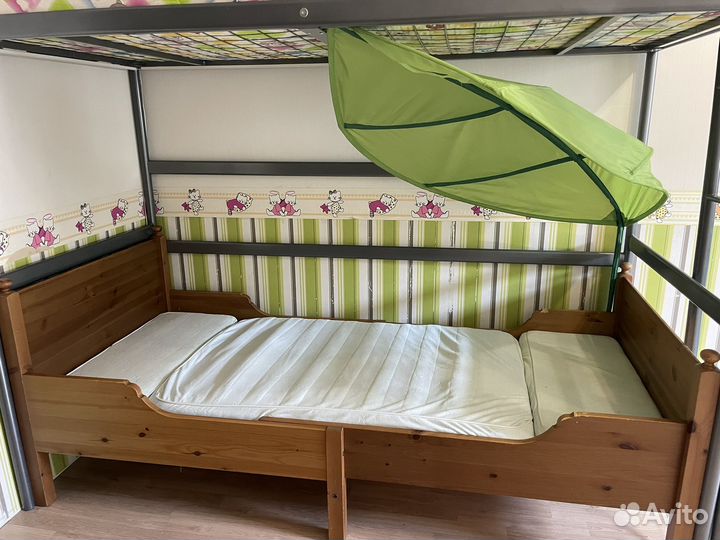 Кровать детская раздвижная IKEA