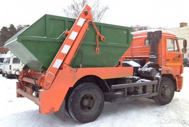 Вывоз мусора контейнер