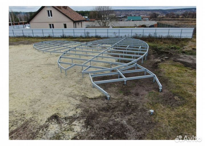 Установка винтовых свай