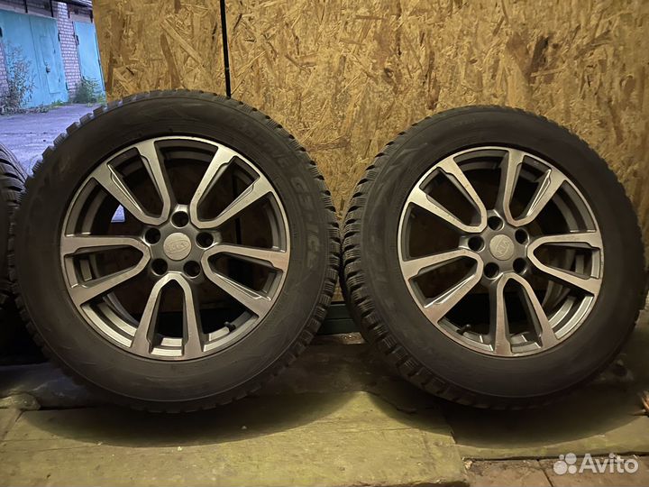 Зимние колеса в сборе r17 sportage 3 / ix 35