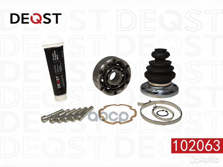 ШРУС audi 80,90,100,A4,A6/VW passat 102063 deqst