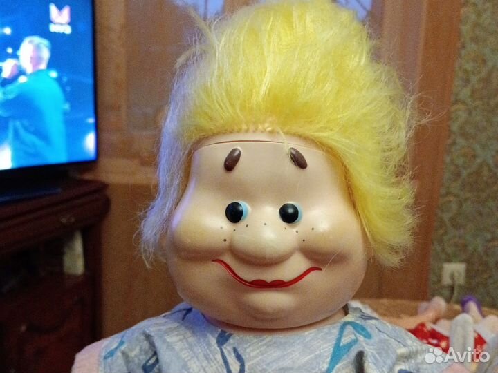 Кукла СССР карлсон Ленигрушка