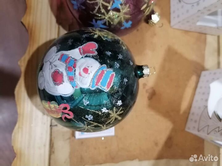 Елочные игрушки большие