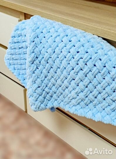 Плед детский плюшевый