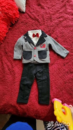 Нарядный костюм для мальчика 80