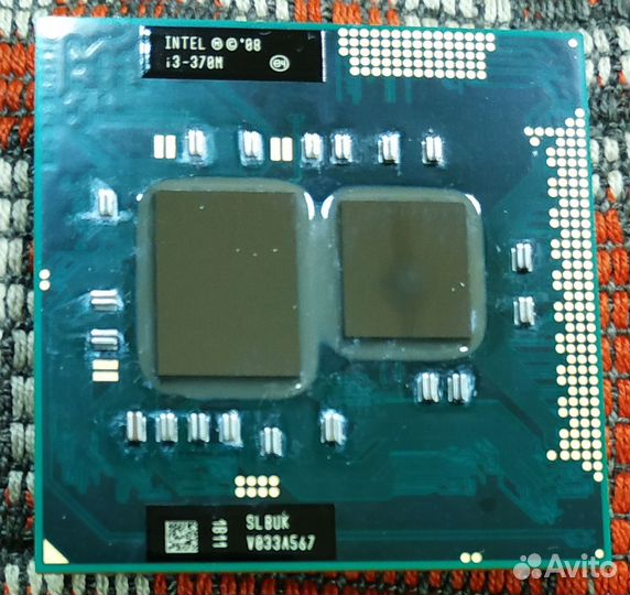 Процессор Intel Core i3 370М