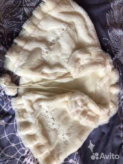 Болеро меховое для девочки