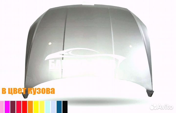 Капот Фольксваген Поло 15-20 Новый Любой цвет