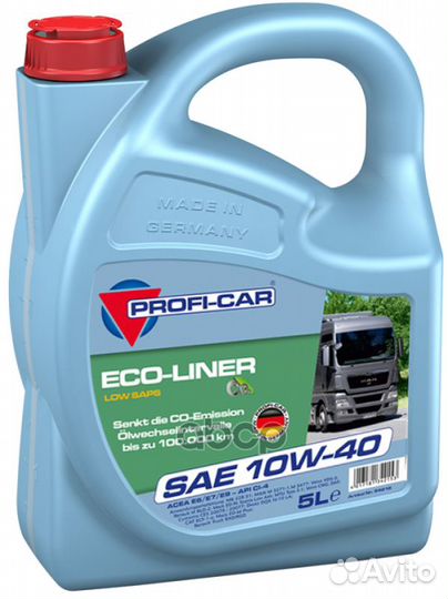 Profi-CAR 10W40 (5L) ECO-liner масло моторсинт