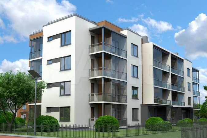 2-к. квартира, 60,1 м², 2/4 эт.