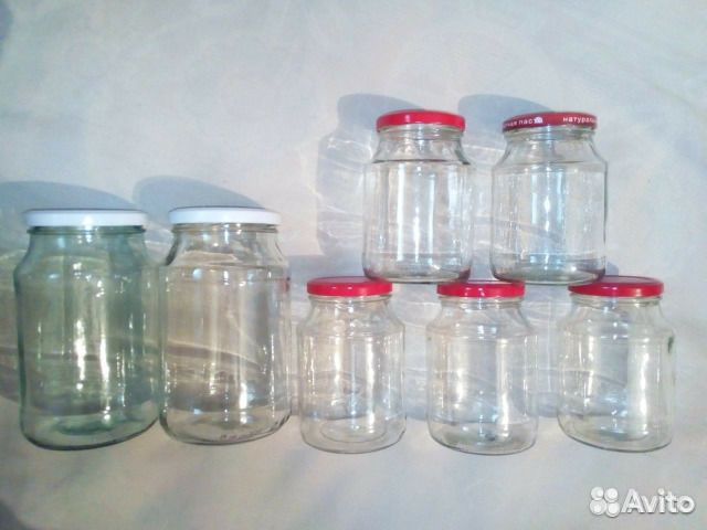 Продам банки винтовые стеклянные