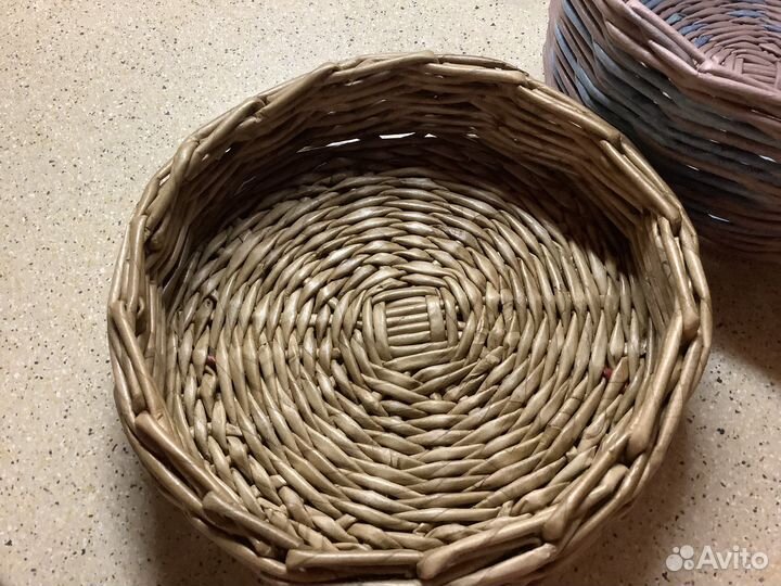 Корзина плетеная ручная работа