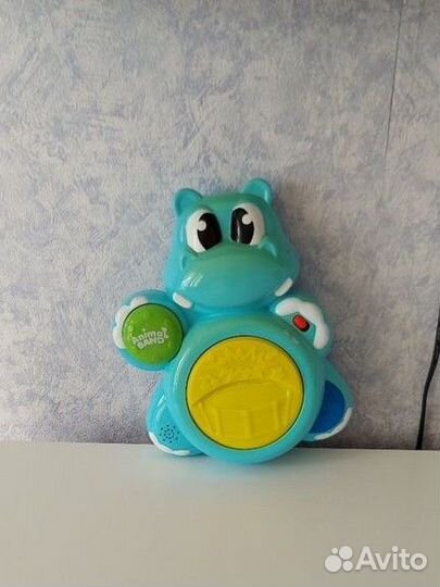 Музыкальная игрушка бегемот