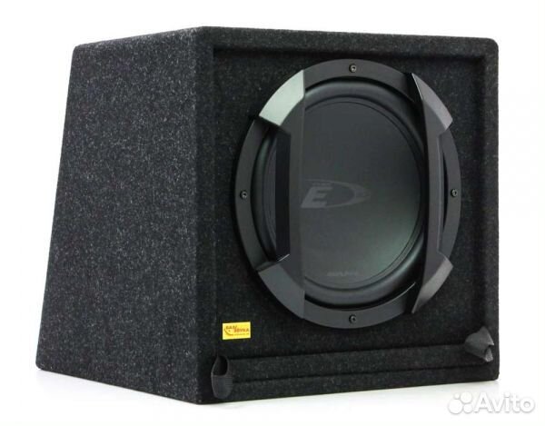 Сабвуфер Alpine sbe-1044br