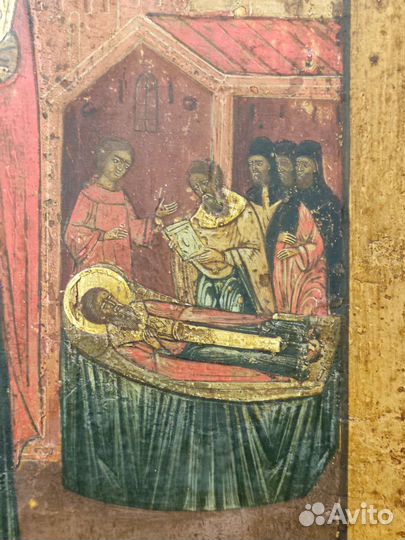 Старинная икона св Семеон Митрополит Египетский 18