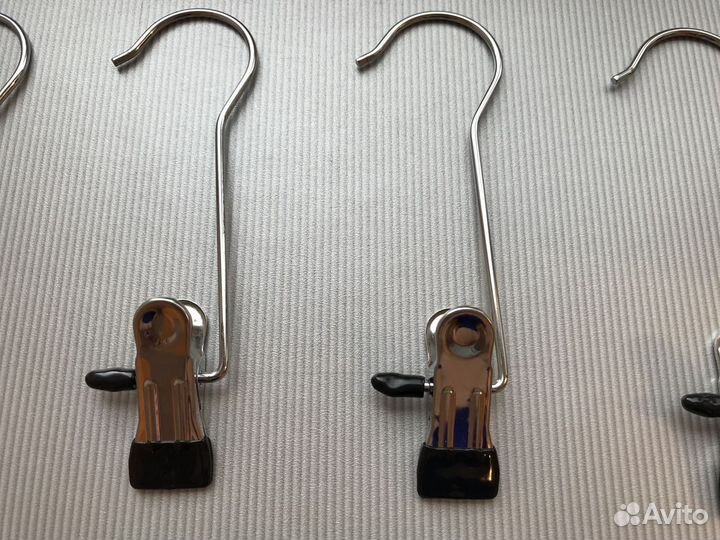 Вешалка - крючок с защипом 2 набора по 4 шт