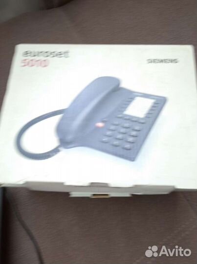 Проводной телефон euroset siemens 5010 новый