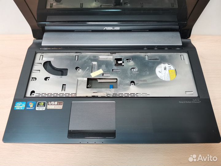 Ноутбук Asus N53S разбор по частям