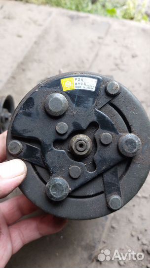 Генератор и компрессор кондецеонера на хонда D15В