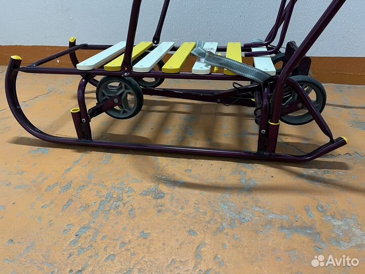 Санки на колесиках Nika kids