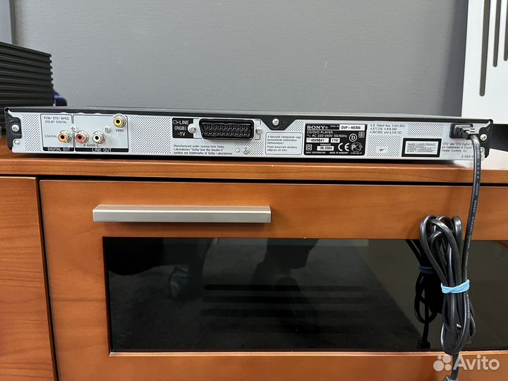 CD/DVD плеер sony DVP-NS355