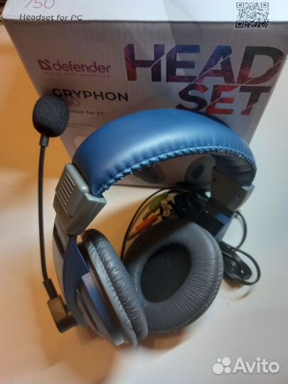 Игровые наушники с микрофоном