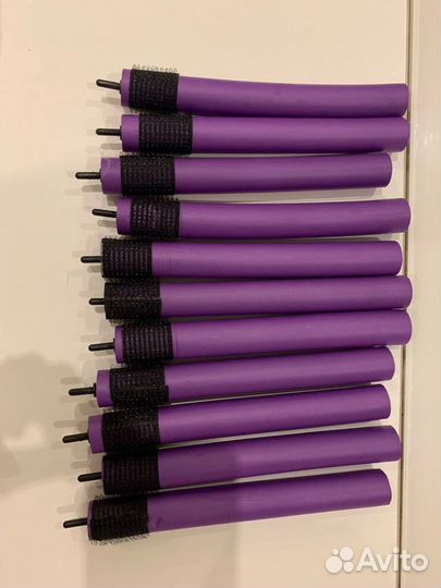 Бигуди бумеранги с липучкой