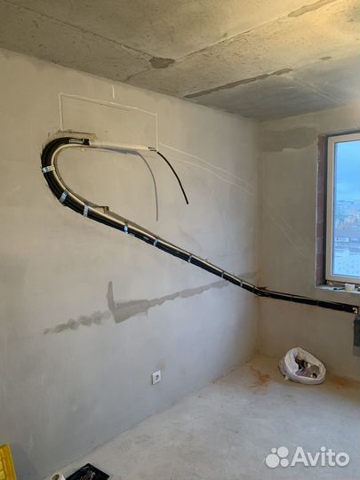 Закладка трассы под кондиционер